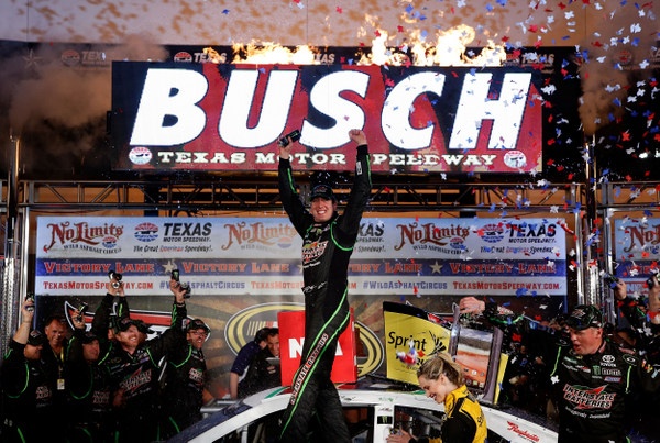Texas, Texas, Texas....and Kyle Busch is the fastest man in the state
