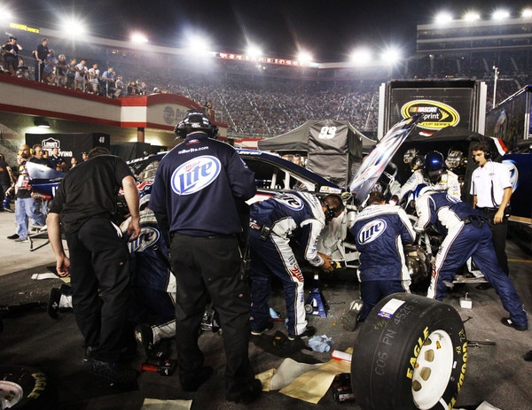 Brad Keselowski's back is to the wall...but then why hasn't NASCAR or Ford execs addressed the obvious Chevy-Toyota edge?